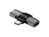 Adaptery i przejściówki - Equip 133479 przejściówka do kabli USB-C 2 x USB-C Szary - miniaturka - grafika 1
