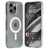 Etui i futerały do telefonów - Etui MERCURY Jelhard MagSafe do Apple iPhone 16 Pro Max Przezroczysty - miniaturka - grafika 1