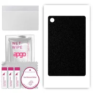 Akcesoria do tabletów i e-booków - folia naklejka skórka strukturalna na TYŁ do TCL Tab 10 FHD 4G - Czarny Pastel Matowy Chropowaty Baranek - apgo SKINS - miniaturka - grafika 1