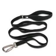 Smycze dla psów - Smycz dla psa Winhyepet Classic M (taśma 2 cm), czarny - miniaturka - grafika 1