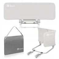 Zabezpieczenia dla dzieci - Barierka bramka do łóżka składana PRZENOŚNA + torba 105 cm Lionelo Lora - miniaturka - grafika 1