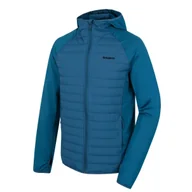 Bluzy sportowe męskie - Męska bluza Husky Arya M Rozmiar: M / Kolor: ciemnoniebieski - miniaturka - grafika 1