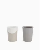 Kubki dla dzieci - TWISTSHAKE KUBEK DO PICIA SZARY 170ML, 2SZTUKI - miniaturka - grafika 1