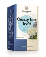 Herbata - Sonnentor - Czarny bez, herbata w torebkach, ekologiczna, 18 szt. - miniaturka - grafika 1