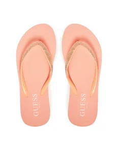 Guess Japonki E5GZ05BB00F Pomarańczowy - Klapki i japonki damskie - miniaturka - grafika 1