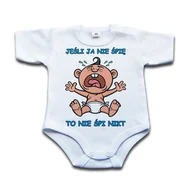 Body dla niemowląt - BODY - Jeśli ja nie śpię to nie śpi nikt - 92 kr - miniaturka - grafika 1