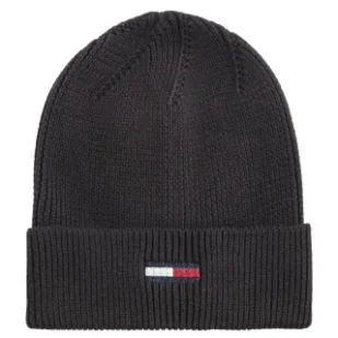 Czapka Tjw Elongated Flag Beanie AW0AW16777 BDS (TH1156-b) Tommy Hilfiger - Czapki damskie - miniaturka - grafika 1