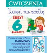Podręczniki dla szkół podstawowych - Uczeń na szóstkę Zeszyt 6 dla klasy 1 - Anna Wiśniewska - miniaturka - grafika 1