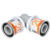 Akcesoria hydrauliczne - Uponor S-Press PLUS kolano PPSU 20-20 - miniaturka - grafika 1