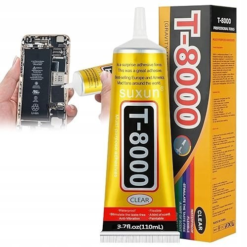 Klej T8000 do ekranu telefonu 110ml profesjonalny naprawy smartfon
