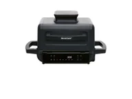 Frytkownice - SILVERCREST KITCHEN TOOLS Frytkownica beztłuszczowa Airfryer 2200 W SHLFS 2200 A1z funkcją wędzenia - miniaturka - grafika 1