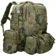 Plecaki - Texar Plecak Taktyczny Camper 60L PL Camo - miniaturka - grafika 1