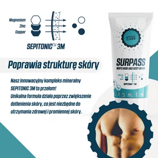 SURPASS żel pod prysznic dla mężczyzn MEN'S BODY WASH - Żele pod prysznic dla mężczyzn - miniaturka - grafika 4