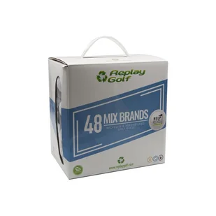 48 Używanych Piłek Golfowych w Opakowaniu (kategoria A/B) - Golf - miniaturka - grafika 1