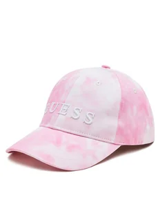 Guess Czapka z daszkiem H4GZ02 WO08O Różowy - Czapki dla dzieci - miniaturka - grafika 1