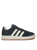 Buty dla dziewczynek - adidas Sneakersy Grand Court 00s JH6178 Czarny - miniaturka - grafika 1