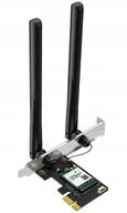 Routery - MERCUSYS MA70XE WiFi6E PCIe adapter AX1800,2,4GHz/5GHz,Bluetooth5.4 MA70XE - miniaturka - grafika 1