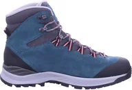 Buty trekkingowe damskie - Buty trekkingowe damskie Lowa Explorer II GTX Mid Ws turkosowe (220764 7413) - miniaturka - grafika 1