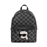 Plecaki - Plecak KARL LAGERFELD 240W3088 Black - miniaturka - grafika 1