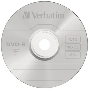 Płyta DVD-R Verbatim Matt Silver 4.7GB 16X 50szt 43548 - Nośniki danych Płyta DVD-R Verbatim Matt Silver 4.7GB 16X 50szt 43548 - Nośniki danych - miniaturka - grafika 1