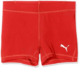 Puma szorty dziewczęce Cross The Line Short W czerwony czerwony 164 - Spodenki damskie - miniaturka - grafika 1