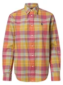 Koszule damskie - Polo Ralph Lauren - Bluzka damska  Relaxed Fit, żółty|wielokolorowy|wyrazisty róż - miniaturka - grafika 1