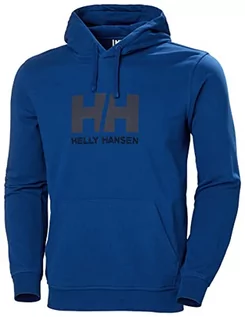 Bluzy męskie - Helly-Hansen męska bluza z kapturem z logo Hh (1 szt.) - grafika 1