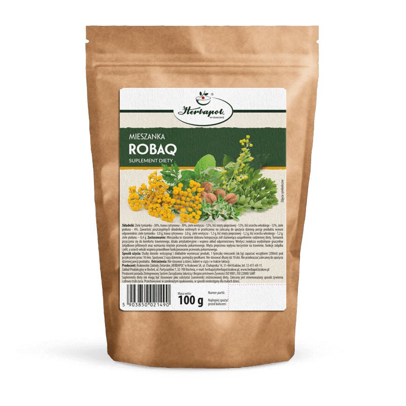 Herbapol Kraków Mieszanka Robaq 100 g - suplement