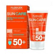 Kremy do twarzy z filtrem - Flos-Lek Floslek Sun Care Krem ochronny tonujący SPF 50+ - cera mieszana i tłusta 50ml SO_103168 - miniaturka - grafika 1