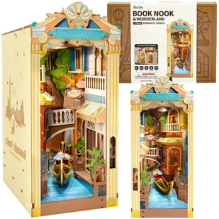 ROBOTIME Składany Drewniany Model LED - Domek Ogrodowy - Puzzle ROBOTIME Składany Drewniany Model LED - Domek Ogrodowy - Puzzle - miniaturka - grafika 1