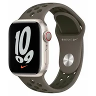 Akcesoria do zegarków - Nike Apple Apple ML873ZM/A Pasek sportowy w kolorze Olive Gray/Cargo Khaki do koperty 41 mm ML873ZM/A - miniaturka - grafika 1