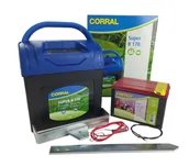 Smycze dla psów - CORRAL Elektryzator bateryjny Corral B 170, 0,22 J + Bateria chlorkowa do elektryzatora, 9 V, 55 Ah - miniaturka - grafika 1