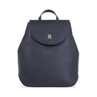 Plecaki - Plecak Tommy Hilfiger Staple AW0AW15193 Space Blue DW6 - miniaturka - grafika 1