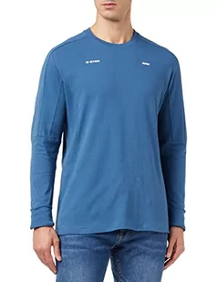 G-STAR RAW Moto T-Shirt męski, Niebieski (Retro Blue D22143-c336-937), S - Koszulki męskie - miniaturka - grafika 1