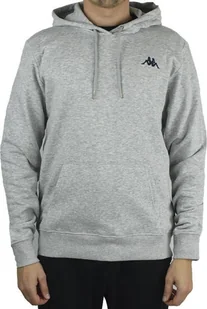Kappa Kappa Vend Hooded 707390-15-4101M szary XXL - Bluzy męskie - miniaturka - grafika 1