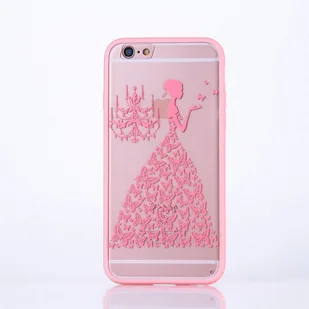 Etui na telefon komórkowy Mandala dla Apple iPhone 8 Design Etui ochronne Motyw motyla Kobieta Etui Bumper Pink - Etui i futerały do telefonów - miniaturka - grafika 1