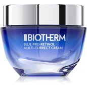 Kremy do twarzy - Biotherm Blue Therapy regeneracja komórek Pro Retinol Multi Correct-Cream 50 ml - miniaturka - grafika 1