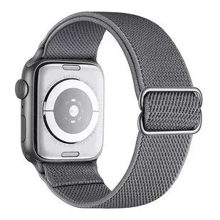 DUX DUCIS Mixture Pro - pleciona opaska do Apple Watch 42/44/45/49mm szara - Akcesoria do smartwatchy - miniaturka - grafika 1