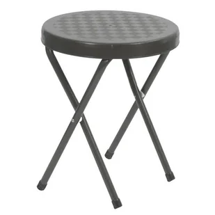 Taboret turystyczny PATIO 461078 Antracyt - Fotele i krzesła ogrodowe - miniaturka - grafika 1