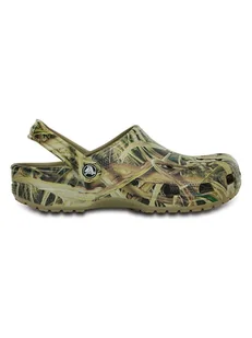 Crocs Chodaki "Classic Realtree" w kolorze khaki - Klapki i japonki męskie - miniaturka - grafika 1