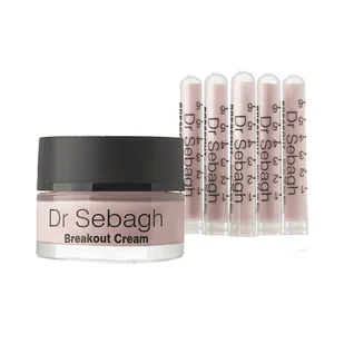 Dr Sebagh Breakout Cream zestaw upominkowy krem dla skóry tłustej 50 ml + Breakout Powder puder 5x1 95g - Zestawy kosmetyków damskich - miniaturka - grafika 3