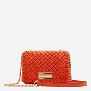 Torebka crossbody damska mała Aldo 13601410 Ciemnopomarańczowa (747544776489) - Torebki damskie - miniaturka - grafika 1