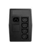 Zasilacze awaryjne UPS - LESTAR UPS A-650 600VA AVR 4XIEC BLACK 1966007575 - miniaturka - grafika 1