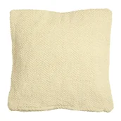Poszewki na poduszki - Poszewka na poduszkę Adel cream, 43 x 43 cm - miniaturka - grafika 1