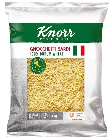 Makaron Gnocchetti Sardi Muszelki Knorr 3 kg