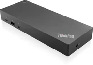 Stacje dokujące i replikatory portów - Lenovo ThinkPad Hybrid USB-C with USB-A Dock - Dockingstation - USB-C - 2 x HDMI, 2 x DP - 1GbE - 135 Watt - Vereinigte Staaten 40AF0135US - miniaturka - grafika 1