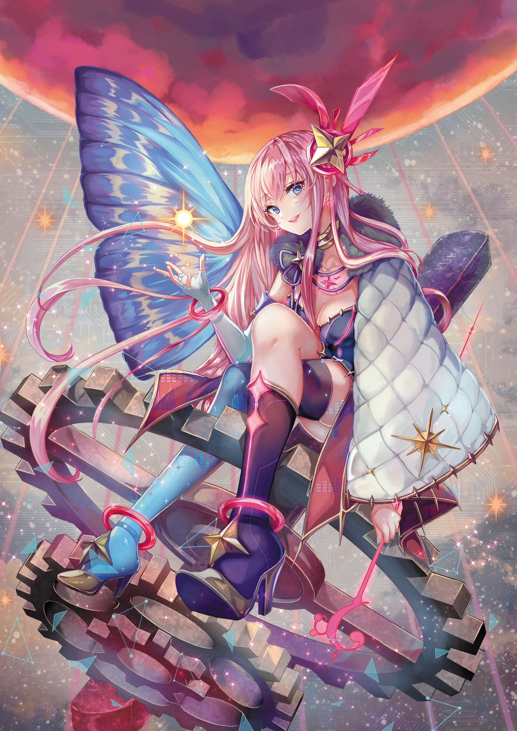 Plakat A1 Vocaloid Megurine Luka