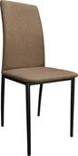 Krzesła - Krzesło tapicerowane ALAN stelaż czarny Sawana 25 - miniaturka - grafika 1
