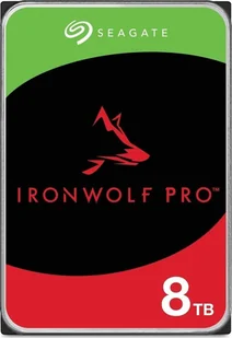 Dysk Seagate DYSK HDD 3.5 SEAGATE IRONWOLF PRO ST8000NT001 8TB - Elektronika OUTLET - miniaturka - grafika 1