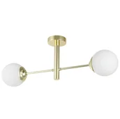 Lampy sufitowe - NOWOCZESNA LAMPA SUFITOWA WISZĄCA KLASYCZNE ZŁOTO FINO W2 - miniaturka - grafika 1